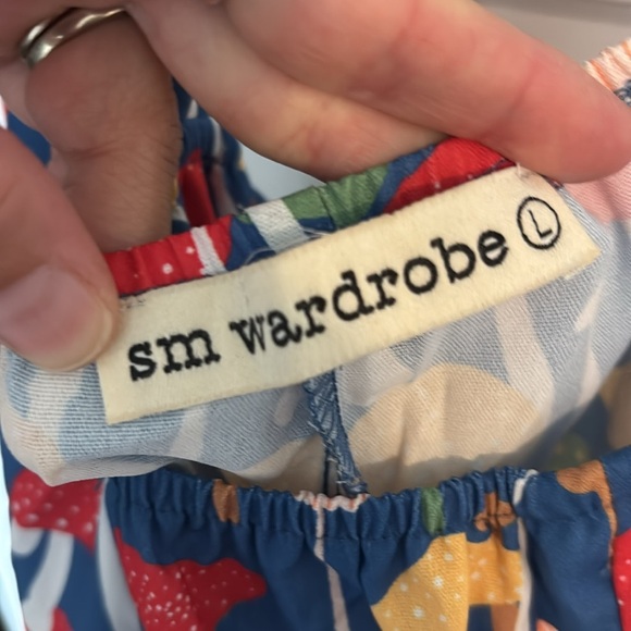 Lightweight Colorful Mushroom Print Jumpsuit - Picture 3 of 4